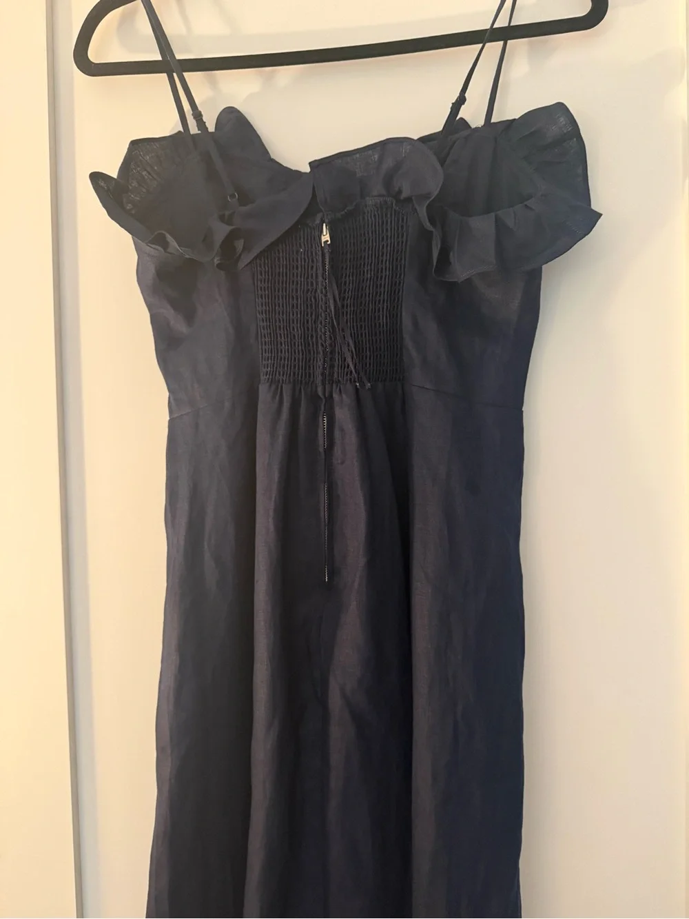 Aritzia linen midi